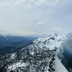 Flugwegposition um 11:54:30: Aufgenommen in der Nähe von Aich, Österreich in 2192 Meter